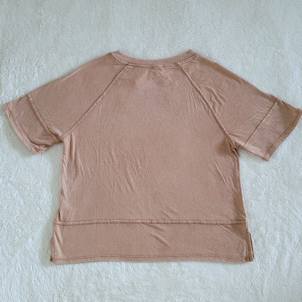 Olive + Oak Pale Rust Colored Top - NWT - Picture 2 of 11